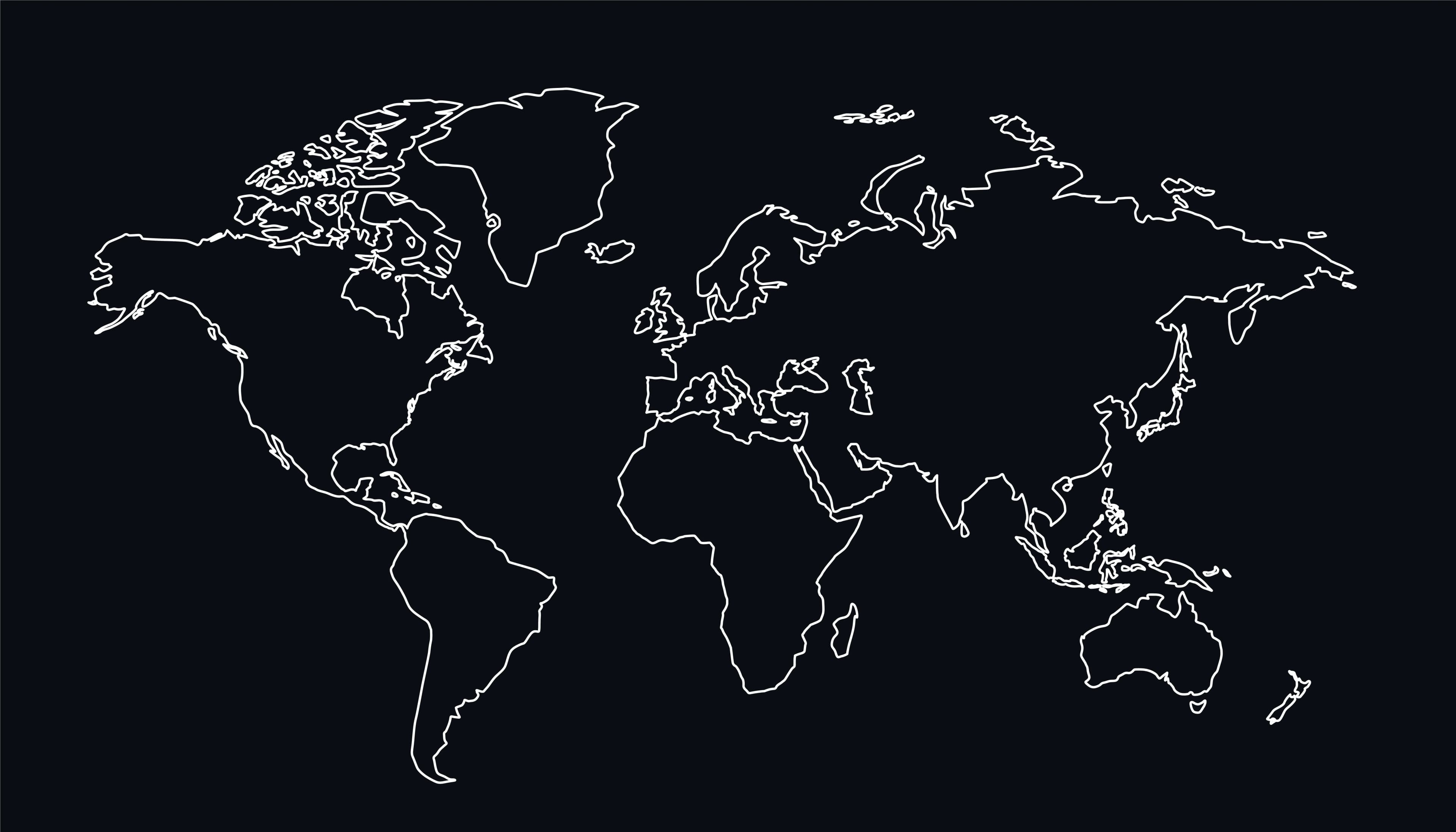 World map background pattern